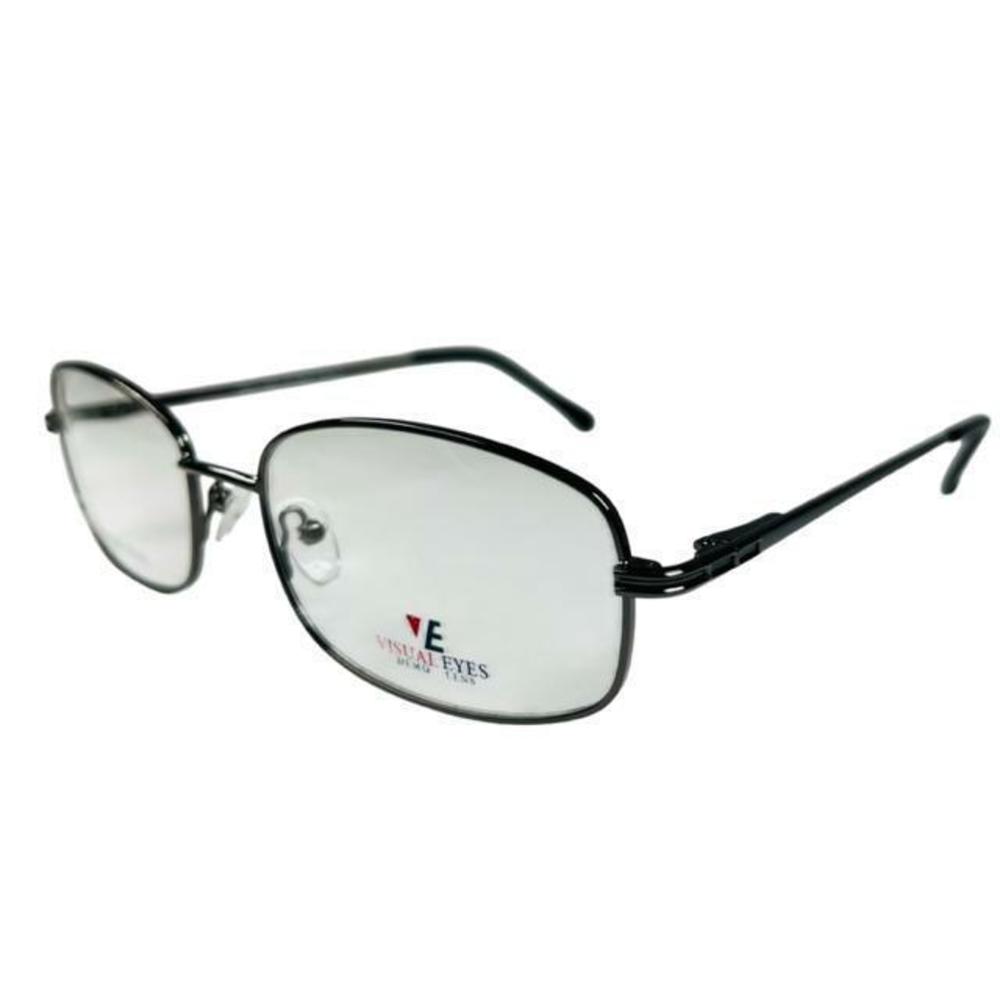 Visual Eyes VE-103 Gunmetal Eyeglasses 56/18/145